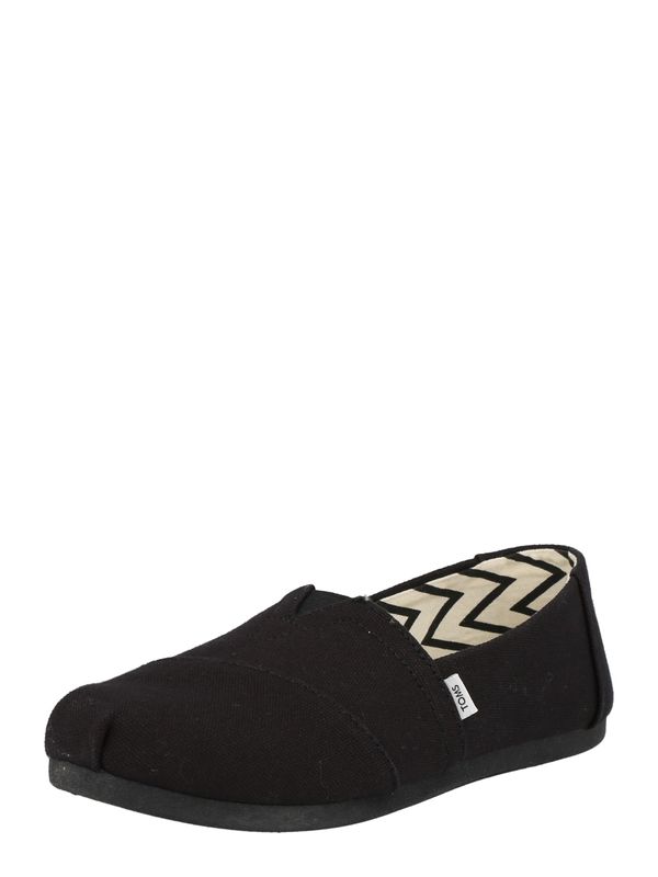 TOMS TOMS Espadrile 'ALPARGATA'  crna