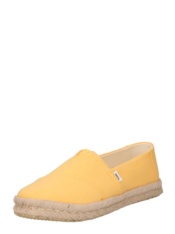 TOMS TOMS Espadrile  žuta