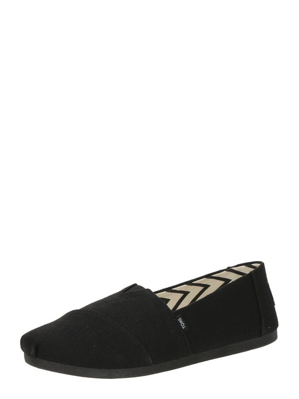 TOMS TOMS Slip On cipele 'ALPARGATA'  crna