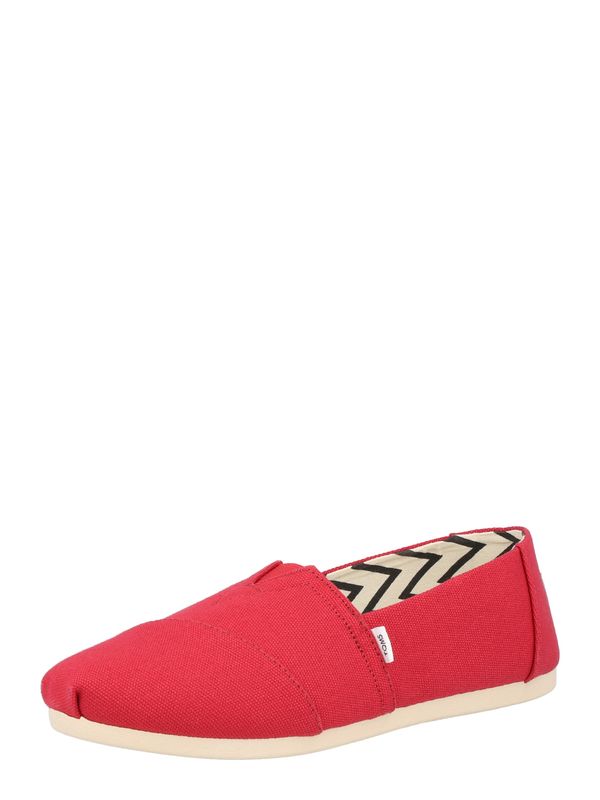 TOMS TOMS Slip On cipele 'ALPARGATA'  crvena