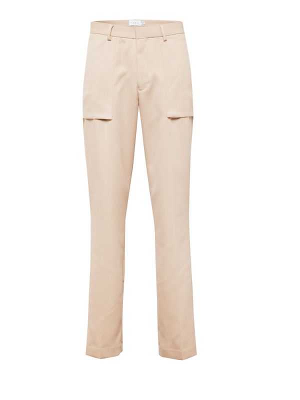 TOPMAN TOPMAN Chino hlače  svijetlobež