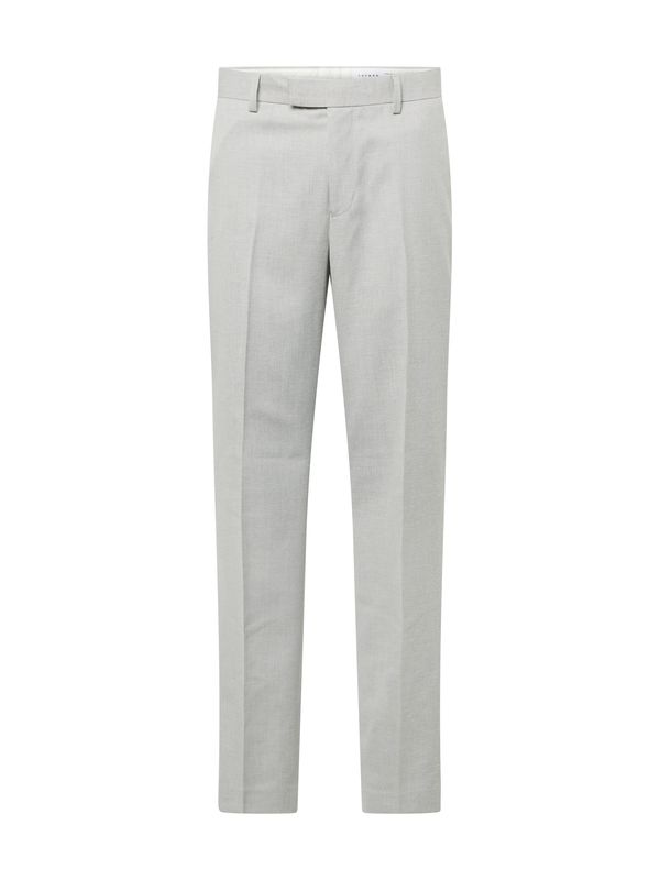 TOPMAN TOPMAN Hlače na crtu  siva melange