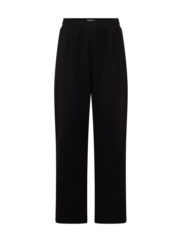 TOPMAN TOPMAN Hlače s naborima  crna