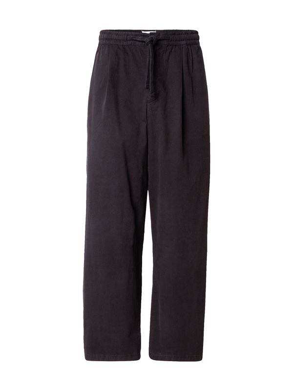 TOPMAN TOPMAN Hlače s naborima  crna