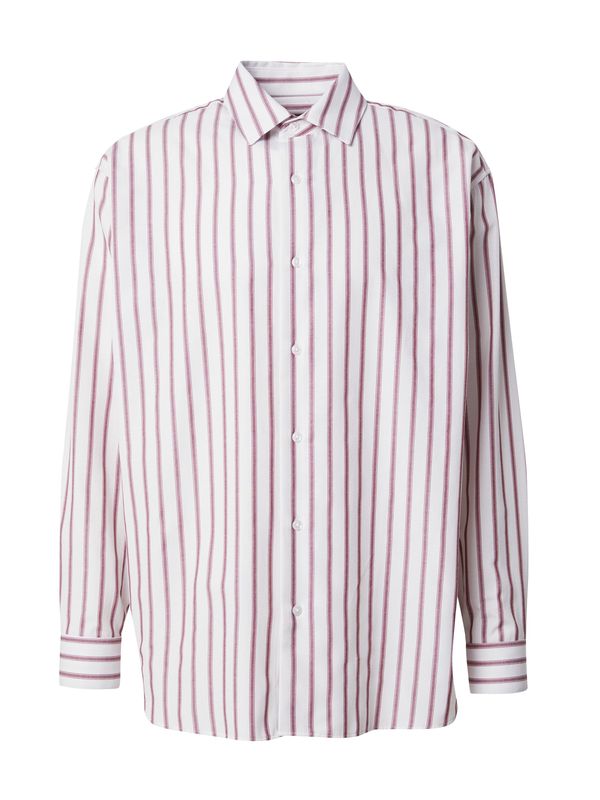 TOPMAN TOPMAN Košulja  burgund / bijela