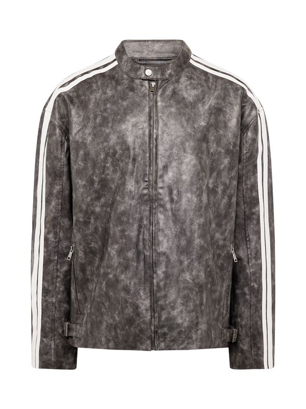 TOPMAN TOPMAN Prijelazna jakna  antracit siva / prljavo bijela