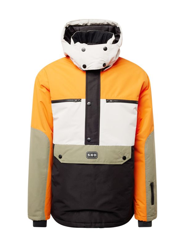 TOPMAN TOPMAN Prijelazna jakna  kaki / narančasta / crna / bijela