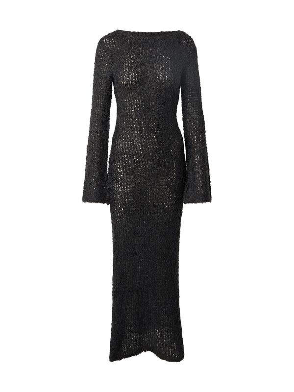 TOPSHOP TOPSHOP Pletena haljina  crna