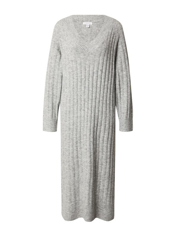 TOPSHOP TOPSHOP Pletena haljina  siva