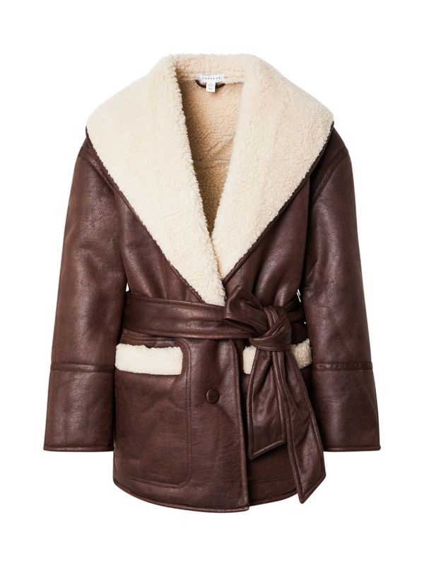 TOPSHOP TOPSHOP Zimska jakna  boja pijeska / smeđa