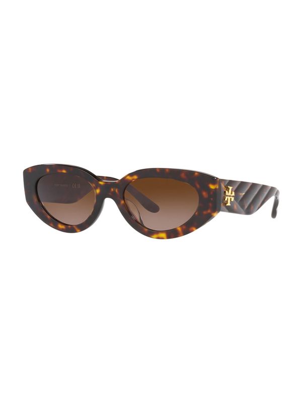 Tory Burch Tory Burch Sunčane naočale '0TY7178U51170987'  tamno smeđa / zlatna / narančasta