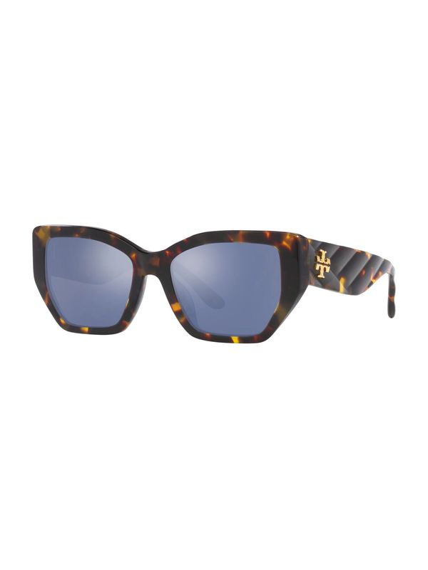 Tory Burch Tory Burch Sunčane naočale '0TY7187U 53 19441U'  konjak / tamno smeđa / zlatno žuta
