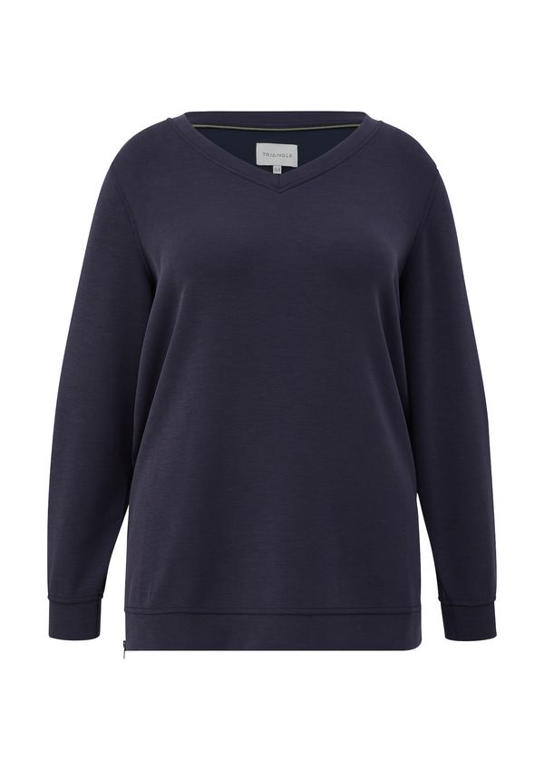 TRIANGLE TRIANGLE Sweater majica  mornarsko plava