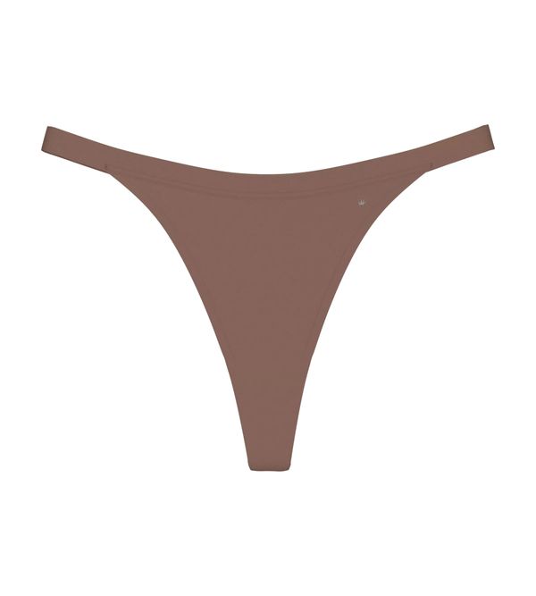 TRIUMPH TRIUMPH Tanga gaćice 'Smart Natural'  čokolada