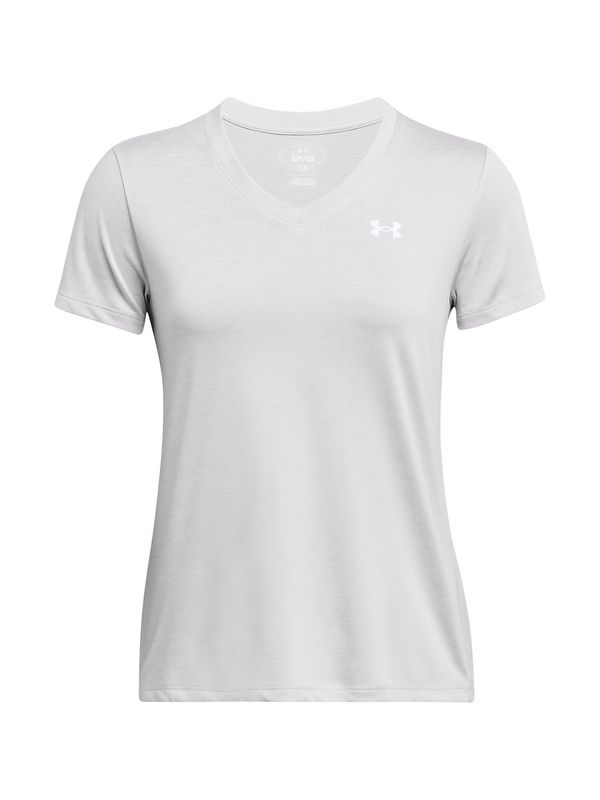 UNDER ARMOUR UNDER ARMOUR Majica 'Twist'  svijetlosiva / bijela