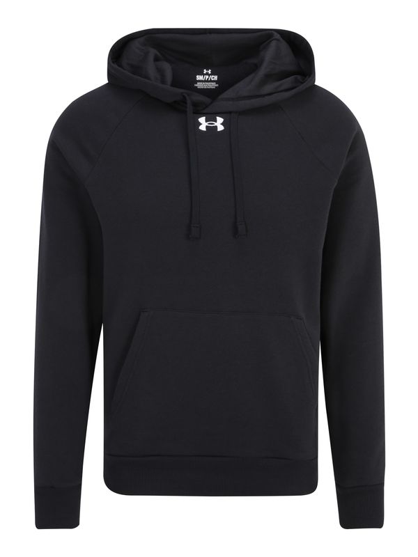 UNDER ARMOUR UNDER ARMOUR Sportska sweater majica  crna / bijela