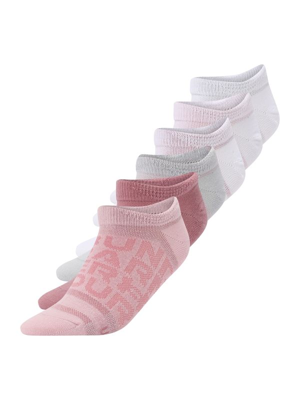 UNDER ARMOUR UNDER ARMOUR Sportske čarape 'Essential'  svijetlosiva / ružičasta / pastelno roza / bijela