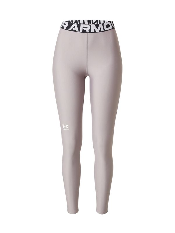 UNDER ARMOUR UNDER ARMOUR Sportske hlače 'Authentics'  bež siva / crna / bijela