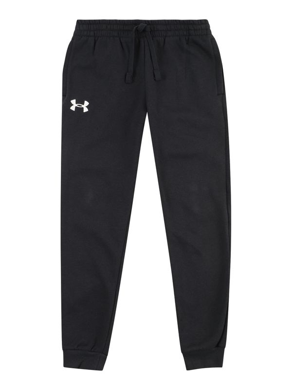 UNDER ARMOUR UNDER ARMOUR Sportske hlače  crna / bijela
