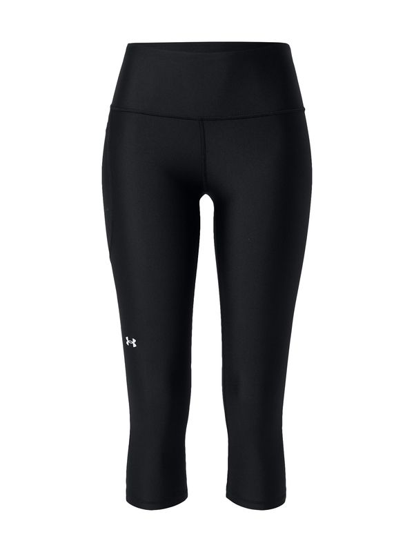 UNDER ARMOUR UNDER ARMOUR Sportske hlače  crna / bijela