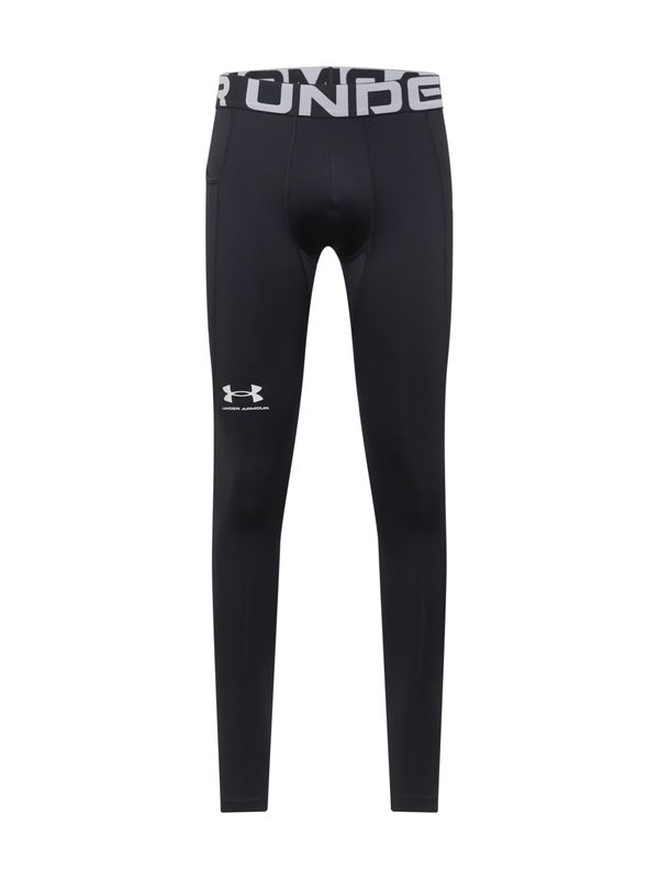 UNDER ARMOUR UNDER ARMOUR Sportske hlače  crna / bijela