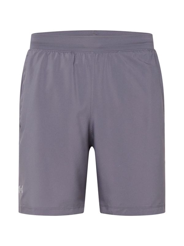 UNDER ARMOUR UNDER ARMOUR Sportske hlače 'LAUNCH 7'  taupe siva / svijetlosiva