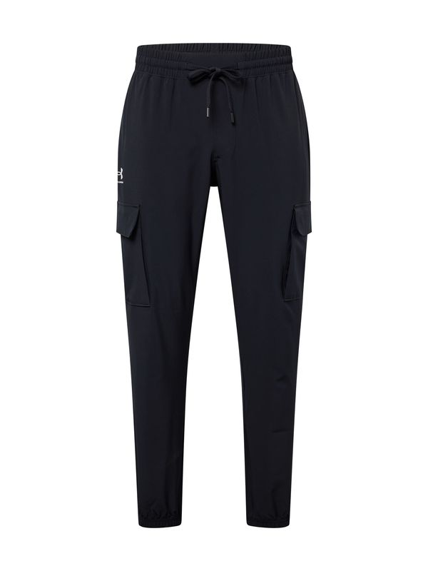 UNDER ARMOUR UNDER ARMOUR Sportske hlače 'Vibe'  crna / bijela