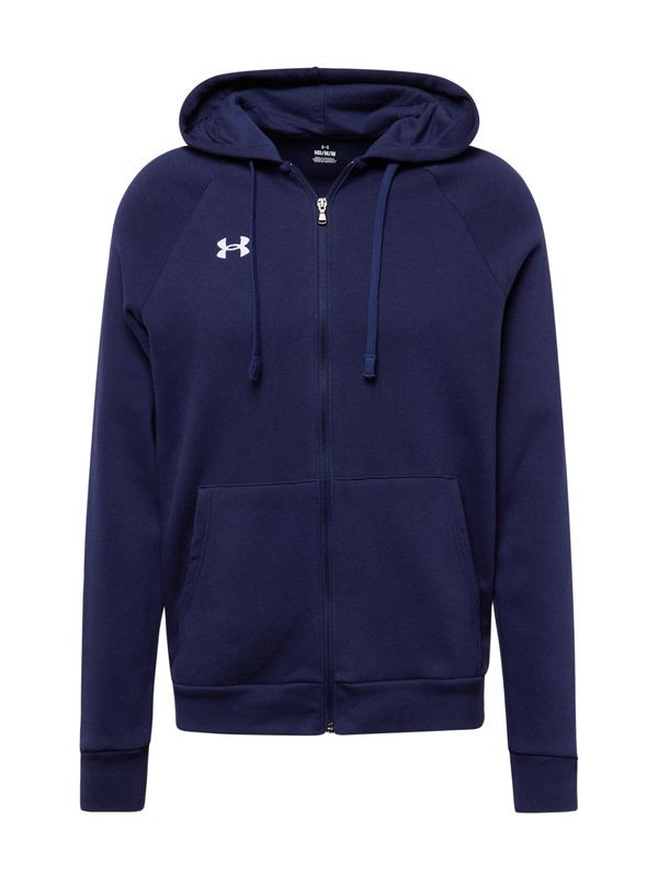 UNDER ARMOUR UNDER ARMOUR Sportski gornji dio trenirke 'Rival'  tamno plava / bijela
