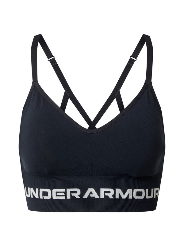 UNDER ARMOUR UNDER ARMOUR Sportski grudnjak  crna / bijela