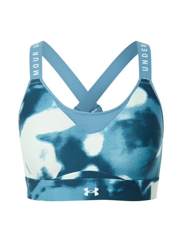 UNDER ARMOUR UNDER ARMOUR Sportski grudnjak 'Infinity'  tirkiz / svijetloplava / bijela