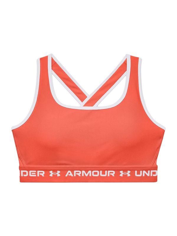 UNDER ARMOUR UNDER ARMOUR Sportski grudnjak  narančasta / bijela