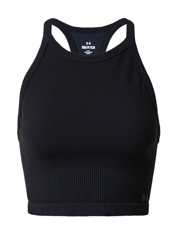 UNDER ARMOUR UNDER ARMOUR Sportski top  golublje plava / crna
