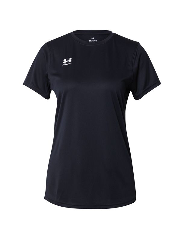 UNDER ARMOUR UNDER ARMOUR Tehnička sportska majica  crna / bijela