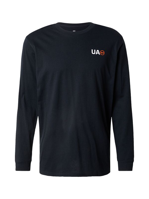 UNDER ARMOUR UNDER ARMOUR Tehnička sportska majica  narančasta / crna / bijela