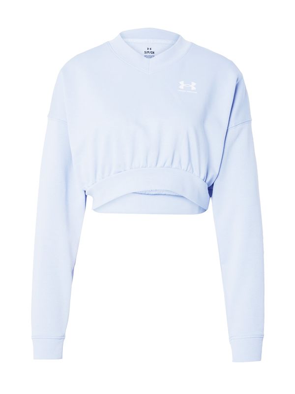 UNDER ARMOUR UNDER ARMOUR Tehnička sportska majica 'Rival'  pastelno ljubičasta / bijela