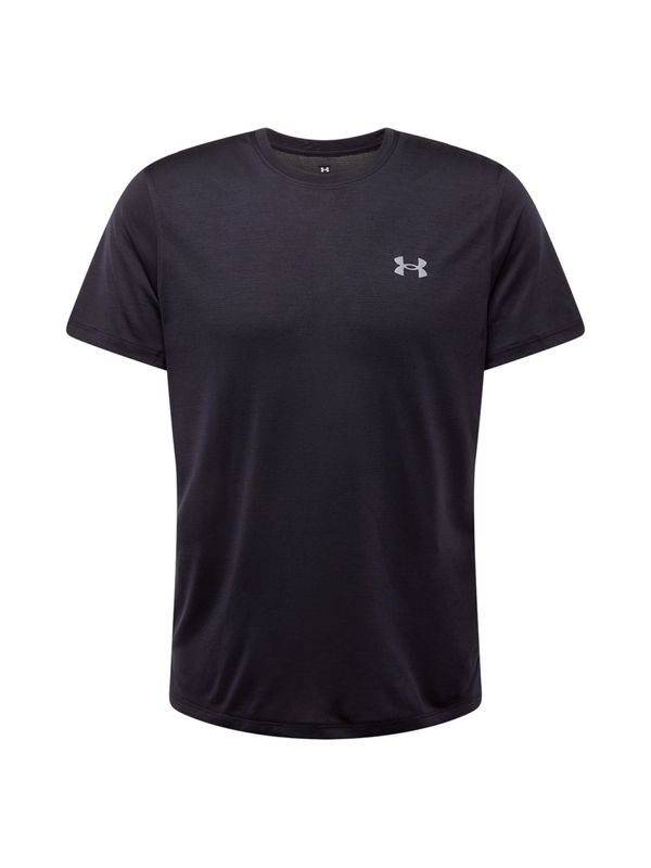 UNDER ARMOUR UNDER ARMOUR Tehnička sportska majica 'STREAKER'  crna / bijela