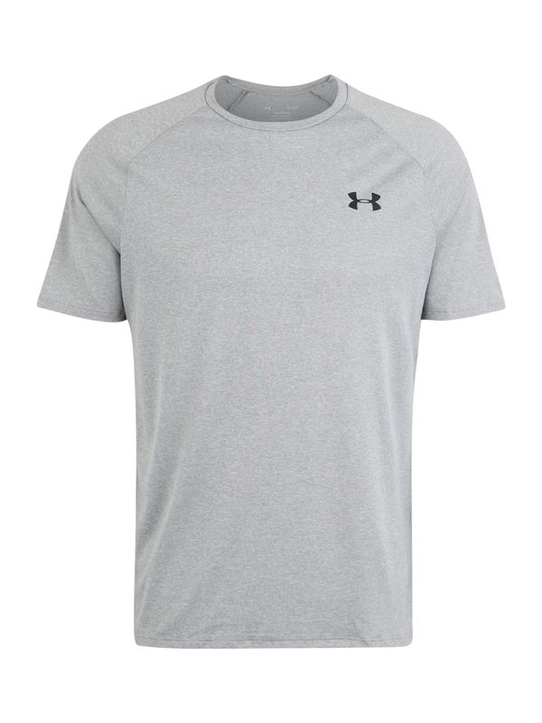 UNDER ARMOUR UNDER ARMOUR Tehnička sportska majica 'Tech 2.0'  svijetlosiva / crna