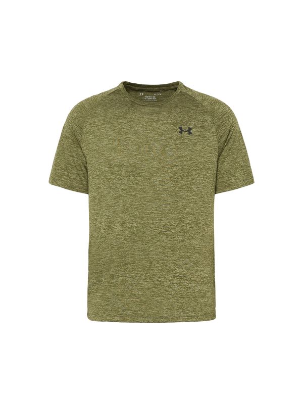 UNDER ARMOUR UNDER ARMOUR Tehnička sportska majica 'Tech 2.0'  zelena melange / crna