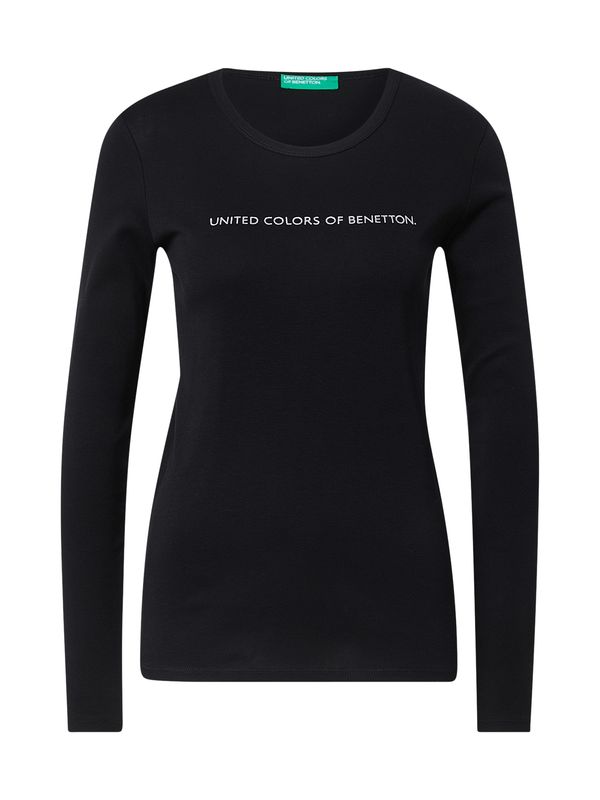UNITED COLORS OF BENETTON UNITED COLORS OF BENETTON Majica  crna / bijela
