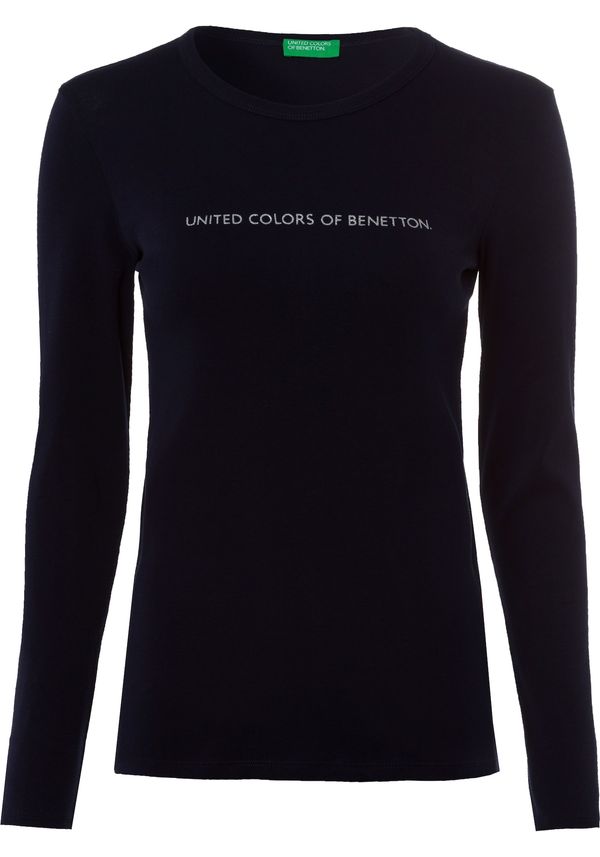 UNITED COLORS OF BENETTON UNITED COLORS OF BENETTON Majica  siva / crna