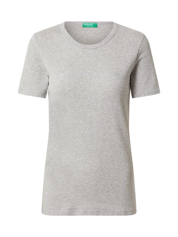 UNITED COLORS OF BENETTON UNITED COLORS OF BENETTON Majica  siva melange / srebro