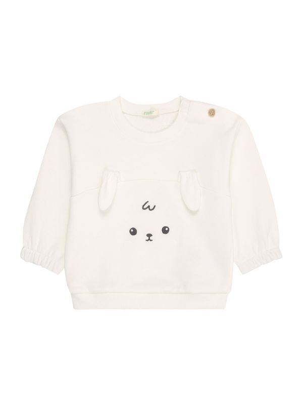 UNITED COLORS OF BENETTON UNITED COLORS OF BENETTON Sweater majica  crna / prljavo bijela