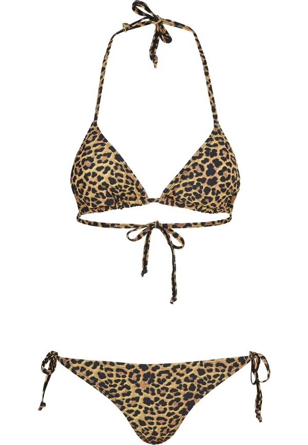 Urban Classics Urban Classics Bikini  smeđa / senf / crna