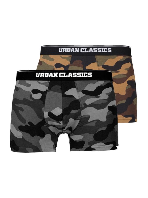 Urban Classics Urban Classics Bokserice  pijesak / smeđa / siva / kaki / crna