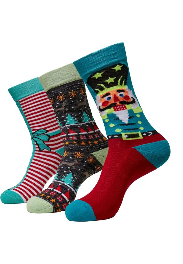 Urban Classics Urban Classics Čarape 'Christmas Nutcracker'  miks boja