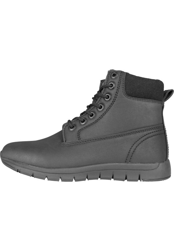 Urban Classics Urban Classics Čizme na vezanje  crna