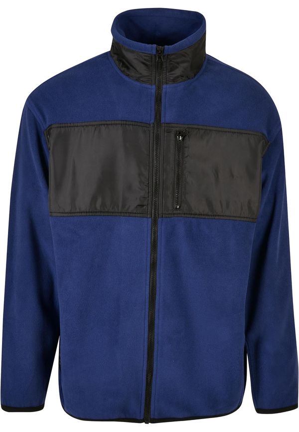Urban Classics Urban Classics Flis jakna  tamno plava / crna