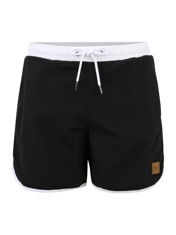 Urban Classics Urban Classics Kupaće hlače  crna / bijela