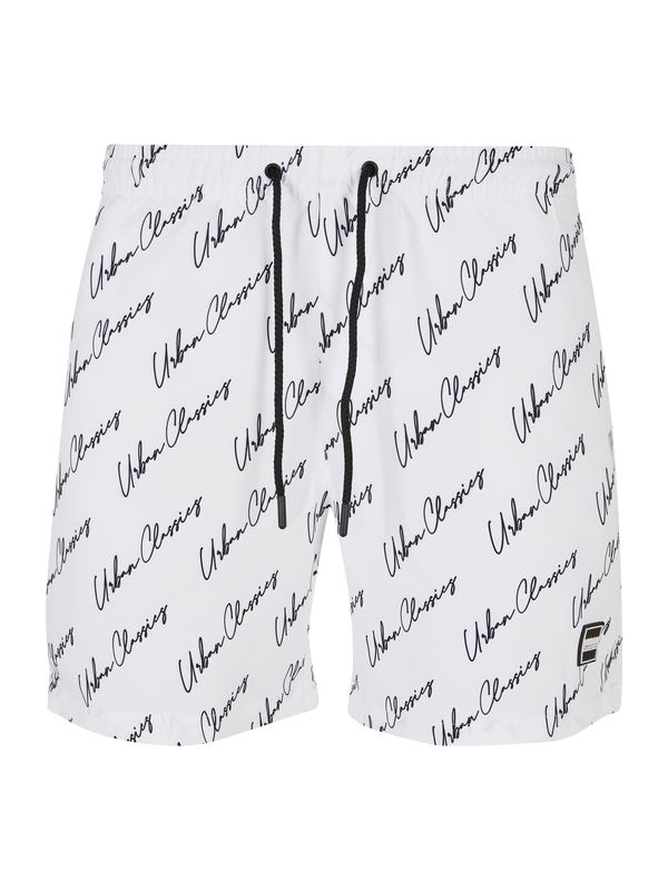 Urban Classics Urban Classics Kupaće hlače  crna / bijela