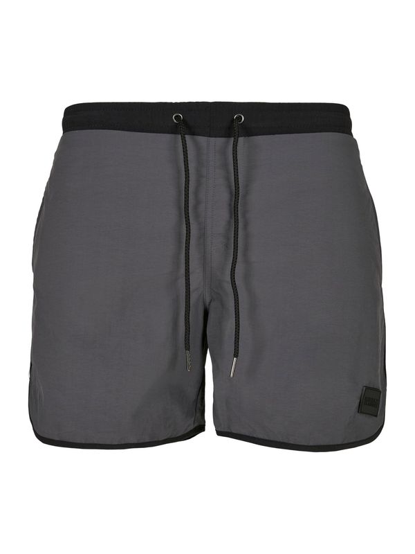 Urban Classics Urban Classics Kupaće hlače  tamo siva / crna